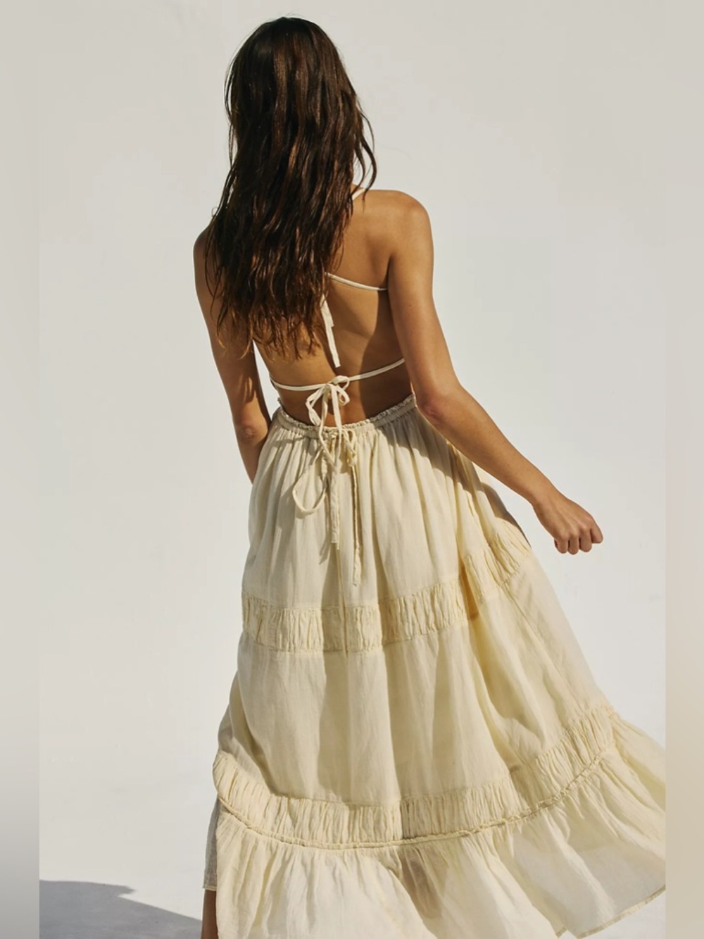 𝓯𝓹 Free People ~  Taking Sides Maxi Dress - Picture 9 of 17